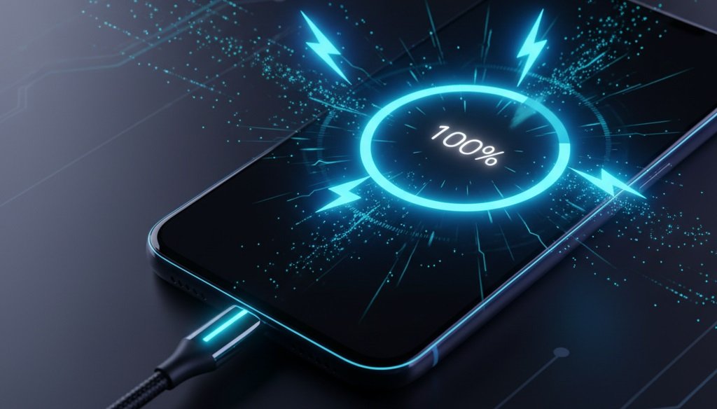 Розрахунок часу зарядки смартфона та повербанка: скільки чекати до 100%?