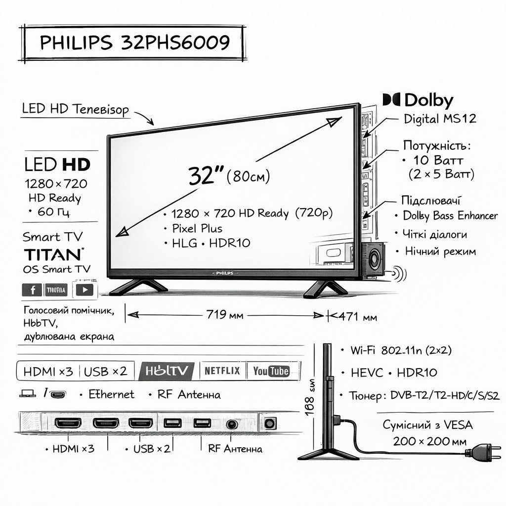 Philips 32PHS6009