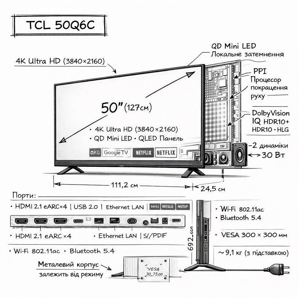 TCL 50Q6C