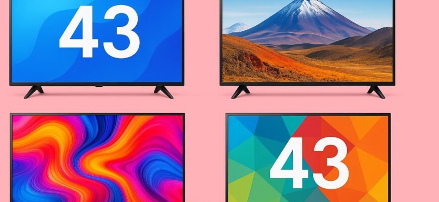 Топ-8 кращих 43-дюймових телевізорів — Рейтинг 2026 року
