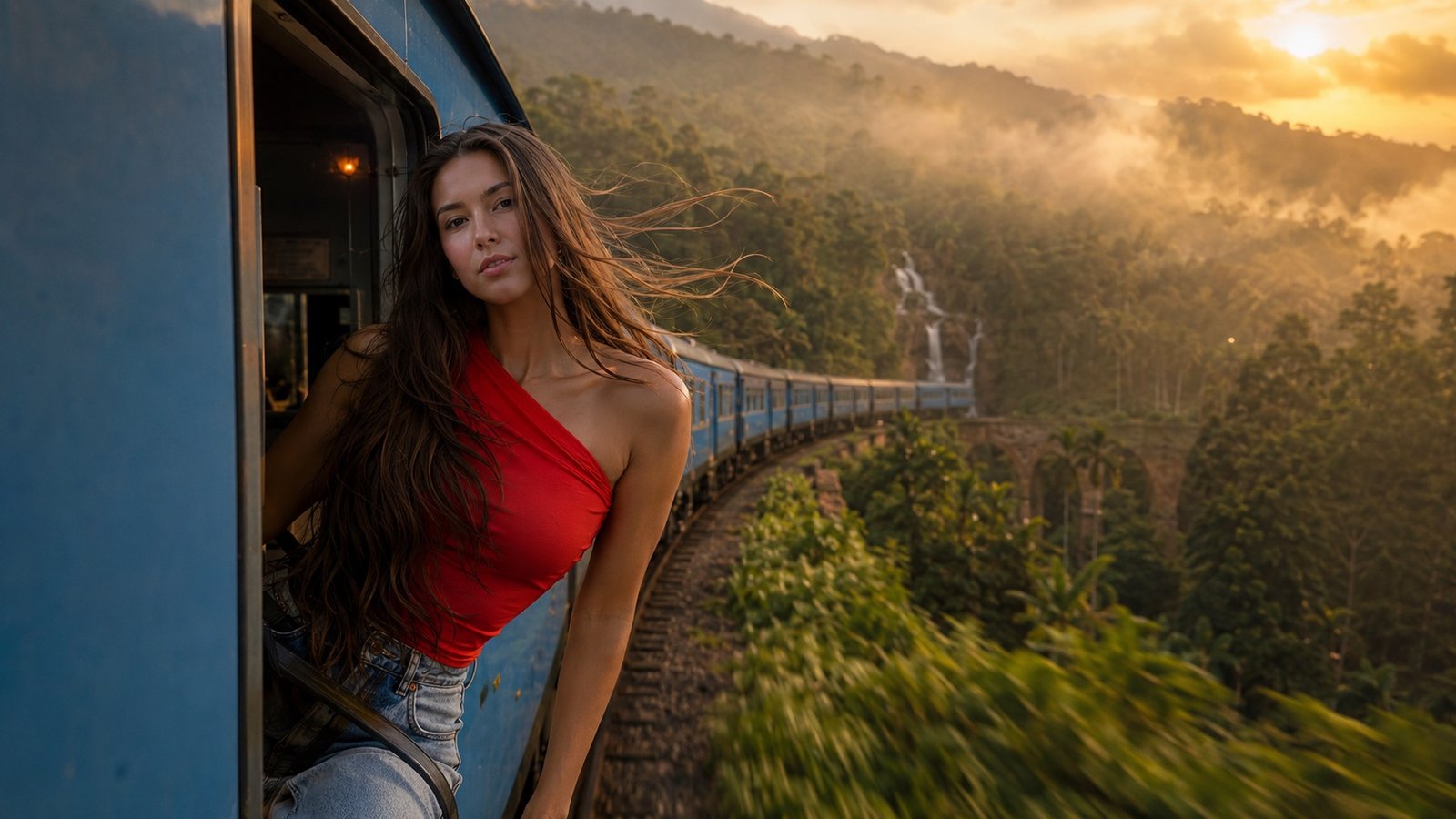 Prompt #7 — Train in Sri Lanka