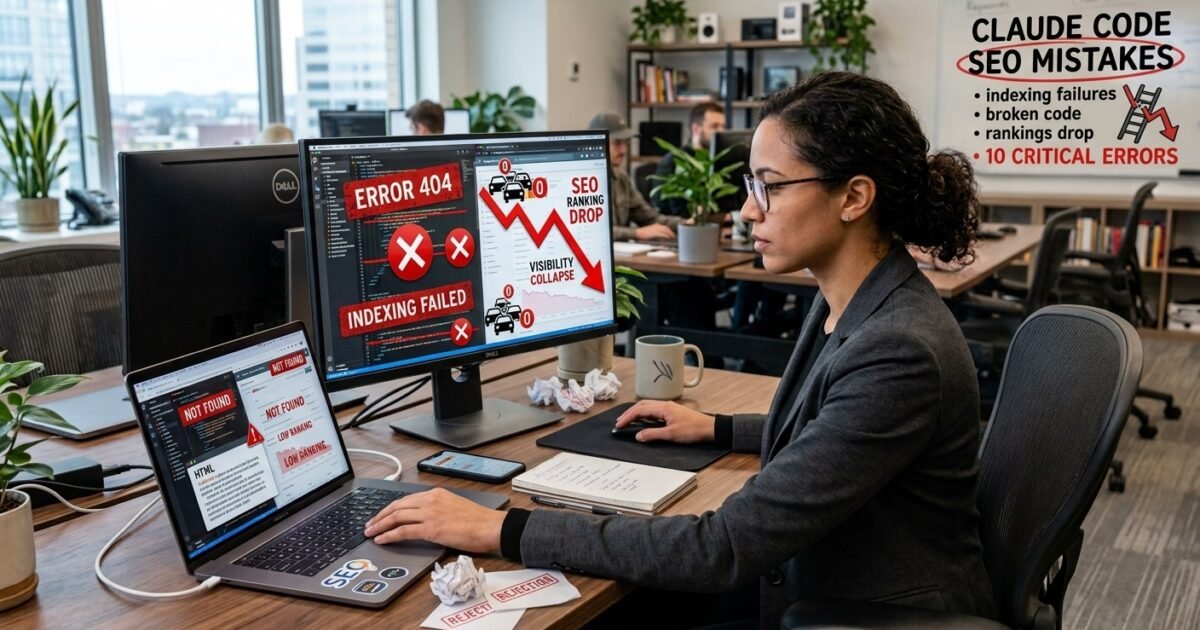 10 Claude Code SEO Mistakes That Can Hurt Your Website Rankings